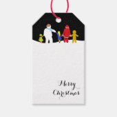 ザクリスマス集団ホリデーギフトラベル ギフトタグ (正面)