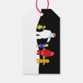 ザクリスマス集団ホリデーギフトラベル ギフトタグ (裏面)