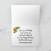 ザクリスマス雪だるまコレクション シーズンカード (内部)