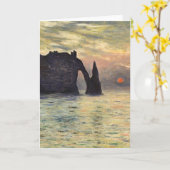 ザクリフエレタットサンセットバイクロードモネ カード (黄色い花)