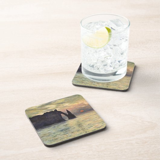 ザクリフエレタットサンセットバイクロードモネ コースター (右側)