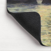 ザクリフエレタットサンセットバイクロードモネ マウスパッド (コーナー)