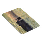 ザクリフエレタットサンセットバイクロードモネ マグネット (右側)