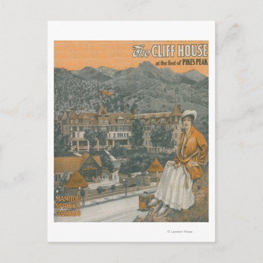 ザクリフハウス&パイクピーク ポストカード (正面)