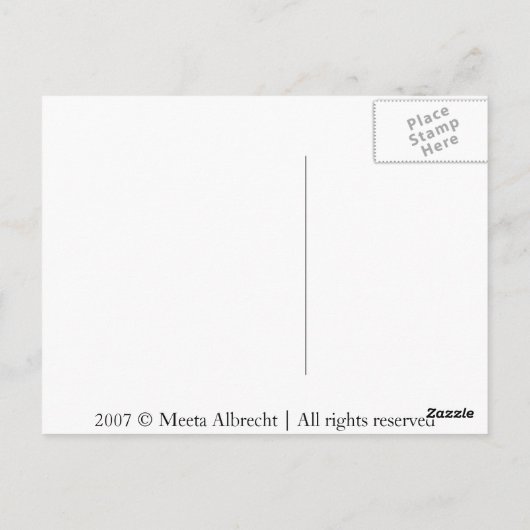 ザクリフ ポストカード (裏面)