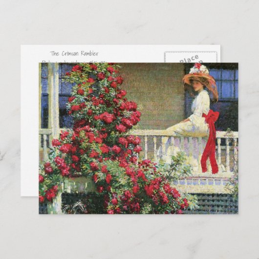 ザクリムゾンランブラーフィリップヘールファインアート ポストカード (正面/裏面)