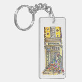 ザクリーキー流しグリーン食料雑貨店 キーホルダー (正面左)