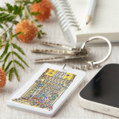 ザクリーキー流しグリーン食料雑貨店 キーホルダー (正面右)