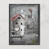 ザクリークゴシックフォークアート ポストカード (正面)