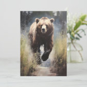 ザクリーク沿いのグリズリーベア狩り シーズンカード (スタンド正面)