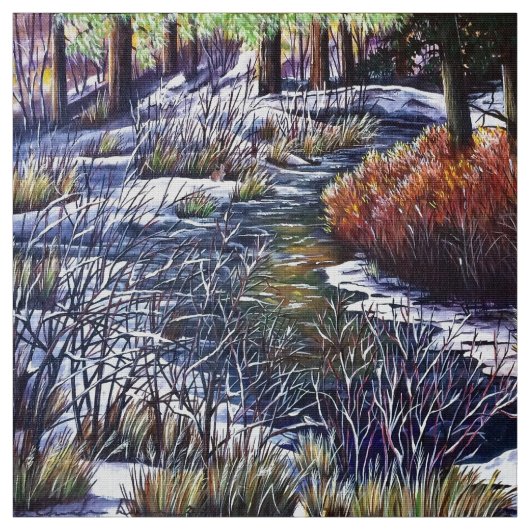 ザクリーク秋布 ファブリック (見本)