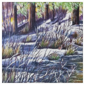 ザクリーク秋布 ファブリック (クローズアップ)