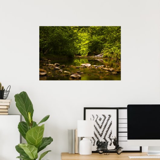 ザクリーク ポスター (ホームオフィス)