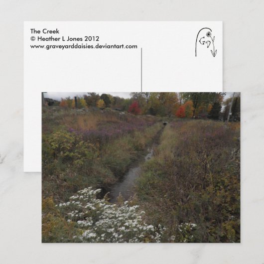 ザクリーク ポストカード (正面/裏面)