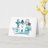 ザクリーンティース集団 カード (黄色い花)