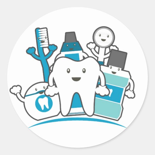 ザクリーンティース集団 ラウンドシール (正面)