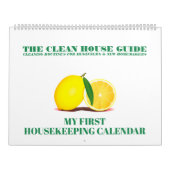 ザクリーンハウスガイドマイファーストハウスキーピング カレンダー (カバー)