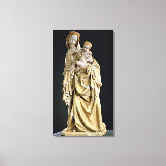 ザクルマウエルマドンナ, c.1400 キャンバスプリント (正面)