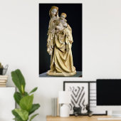 ザクルマウエルマドンナ, c.1400 ポスター (ホームオフィス)