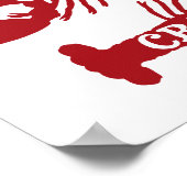 ザクレイのザリガニ甲殻類 ポスター (角)