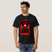 ザクレジットリバー魚釣りカナダ Tシャツ (正面フル)