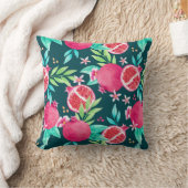 ザクロかわいらしナテ クッション (ブランケット)