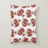ザクロが付いているパターン アクセントクッション (正面(垂直))
