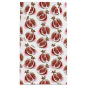 ザクロが付いているパターン スモールペーパーバッグ (裏面)