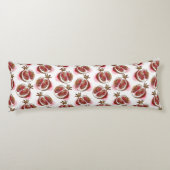 ザクロが付いているパターン ボディピロー (裏面)