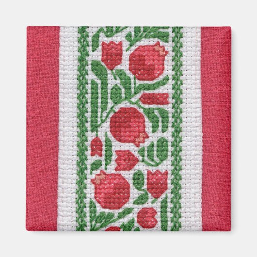 ザクロとシルクマグネット マグネット (正面)