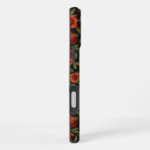 ザクロとハミングバード/緑離れの iPhoneケース (右側面)