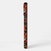 ザクロとハミングバード/緑離れの iPhoneケース (左側面)