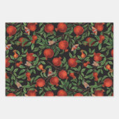 ザクロとベラモス ラッピングペーパーシート (正面)