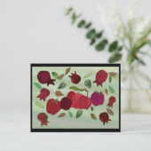 ザクロとリンゴ甘い年 ポストカード (スタンド正面)