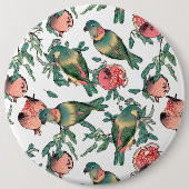 ザクロとロブバード 缶バッジ (正面)