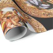 ザクロと壮大なボッティチェリマドンナ ラッピングペーパー (ロールコーナー)