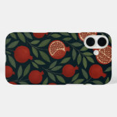 ザクロと葉のパターン Case-Mate iPhoneケース (裏面 (横))