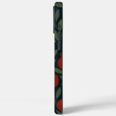 ザクロと葉のパターン Case-Mate iPhoneケース (裏面 / 左)