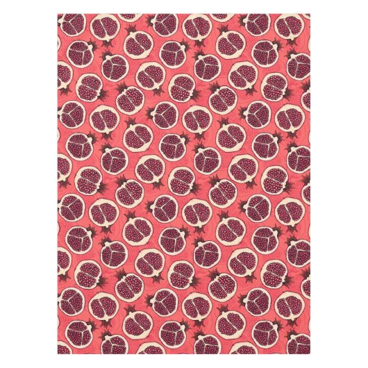 ザクロのスライス2 テーブルクロス (正面)