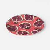 ザクロのスライス2 ペーパープレート (アングル)