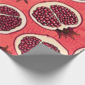ザクロのスライス2 ラッピングペーパー (角)
