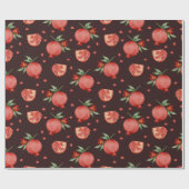 ザクロの包装紙 ラッピングペーパー (フラット)