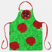 ザクロの木ט״ו בשבט Tu B'Shvat Shavuot エプロン (正面)