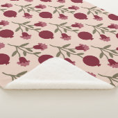 ザクロの枝と開花と果実 シェルパブランケット (3/4)