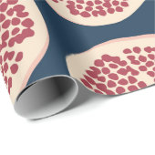 ザクロの継ぎ目のない模様、背景にポメを付ける ラッピングペーパー (ロールコーナー)