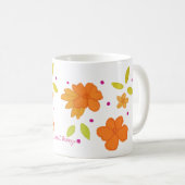 ザクロの花マグ コーヒーマグカップ (正面右)