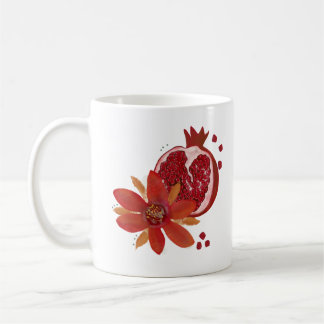 ザクロの花 コーヒーマグカップ