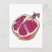 ザクロの ポストカード (正面)