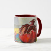 ザクロの マグカップ (正面右)