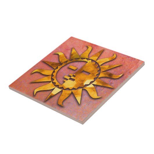 ザクロのZuni日曜日 タイル (側面)